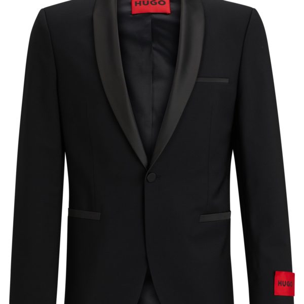 Veste de smoking Extra Slim en laine mélangée – Hugo Boss