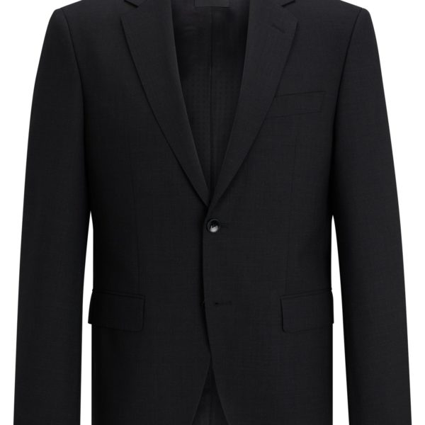 Veste de costume Regular en laine vierge stretch – Hugo Boss