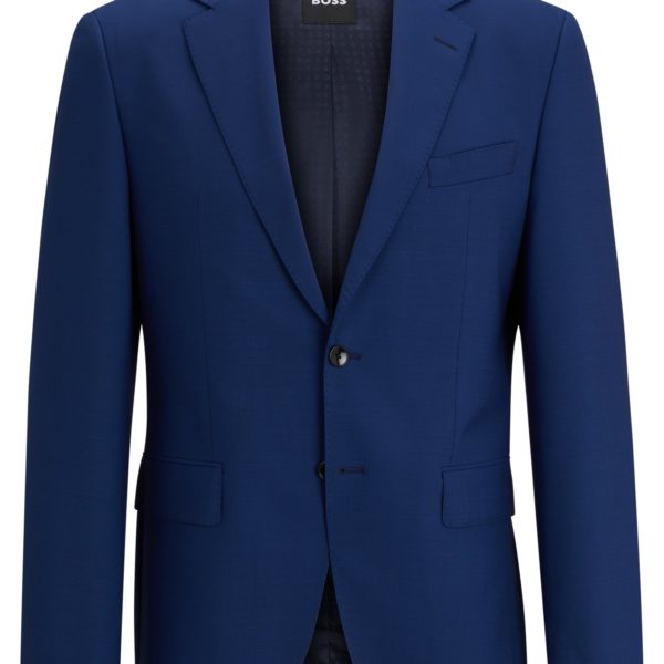 Veste de costume Regular en laine vierge stretch – Hugo Boss