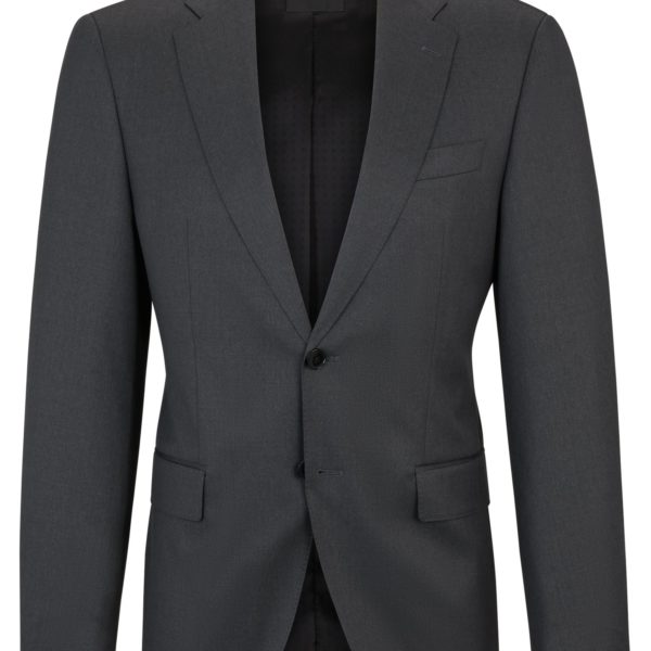 Veste Regular Fit en sergé de laine vierge – Hugo Boss