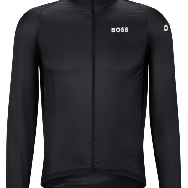 Veste coupe-vent facile à transporter avec logo BOSS x ASSOS – Hugo Boss