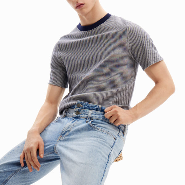 Jean carotte double ceinture Desigual