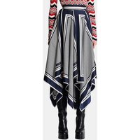 Jupe foulard imprimé monogramme – Balmain