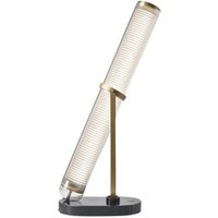 Lampe à poser Frechin base marbre noir/or – DCW Editions