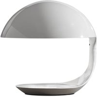 Lampe de table LED COBRA blanc H40 x Ø40 cm – Martinelli Luce