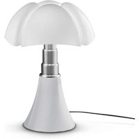 Lampe medium Pipistrello LED inox blanc H50-62 cm 9W – Martinelli Luce