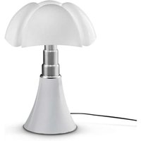 Lampe medium Pipistrello LED inox blanc H50-62 cm 9W – Martinelli Luce