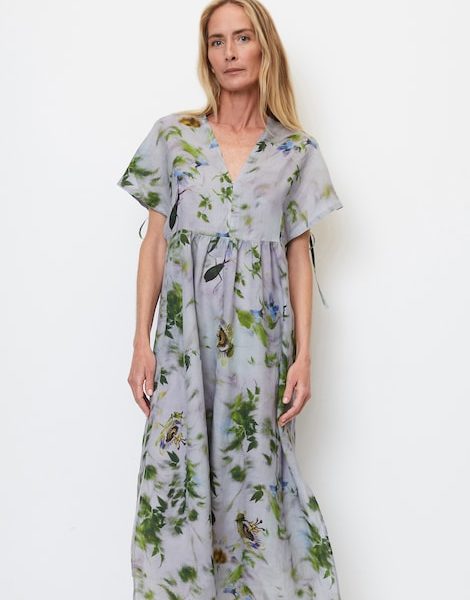 Longue robe imprimée style caftan STUDIO MARY LENNOX for MO'P - Marc O'Polo
