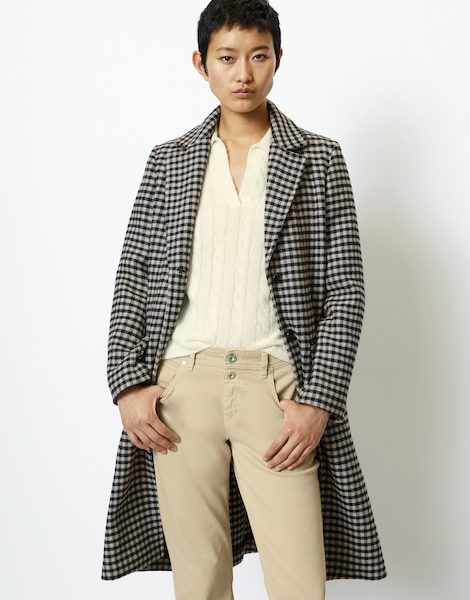 Manteau-blazer à carreaux de coupe Regular Fit – Marc O’Polo