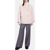 Manteau droit réversible – Maje