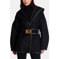 Manteau en laine ceinturé – Balmain