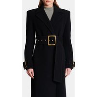 Manteau long à ceinture – Balmain