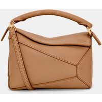 Mini sac besace Puzzle Mini en cuir souple grainé – Loewe