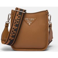 Mini sac besace en cuir signature – Prada