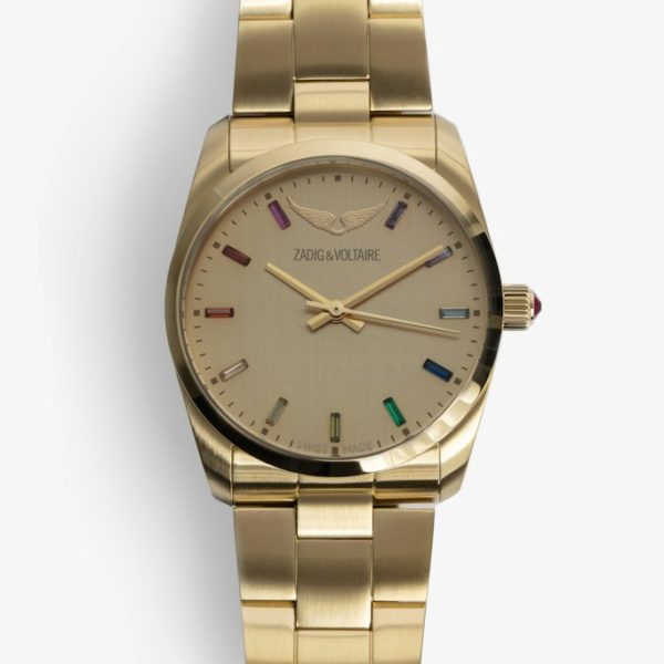 Montre Time2Love Shiny Gold – Femme – Zadig & Voltaire
