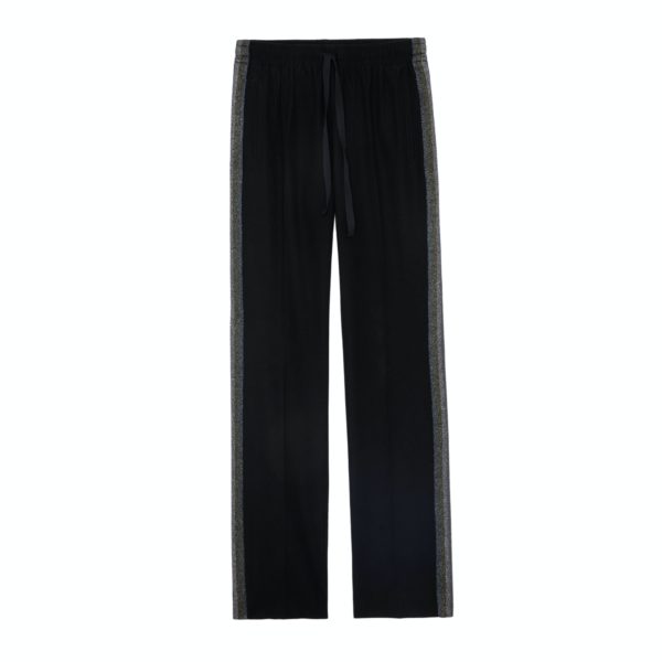Pantalon Pomy Noir – Taille 40 – Femme – Zadig & Voltaire