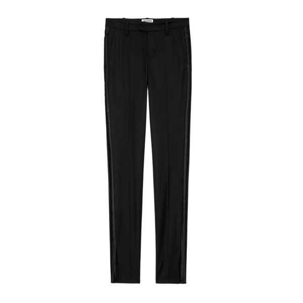 Pantalon Prune Noir – Taille 38 – Femme – Zadig & Voltaire