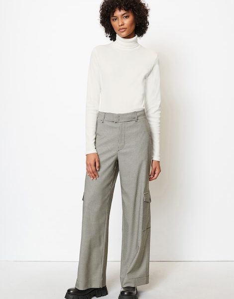 Pantalon cargo à jambes larges - Marc O'Polo