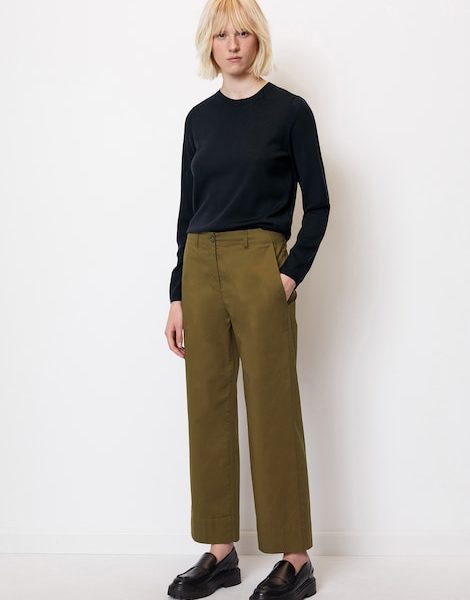 Pantalon large raccourci – Marc O’Polo