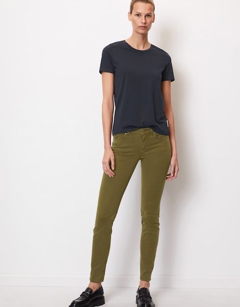 Pantalon modèle LULEA slim mid waist – Marc O’Polo