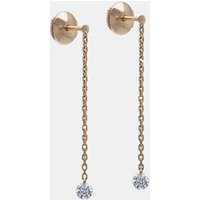 Pendants d’oreilles 360° – 2 diamants – poids total 0,20ct approx. – or 18kt – La Brune & La Blonde