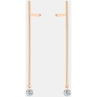 Pendants d’oreilles Majorette – 2 diamants – poids total 0,14ct – or 18kt – La Brune & La Blonde