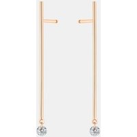 Pendants d’oreilles Majorette – 2 diamants – poids total 0,14ct – or 18kt – La Brune & La Blonde