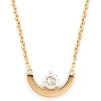 Pendentif Intrépide petit arc 0.25 carat – Loyal.e Paris