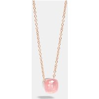 Pendentif Nudo Quartz Rose avec chaîne – Pomellato
