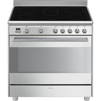 Piano de cuisson vitrocéramique SMEG SCD91CMX9 Vitro – Smeg