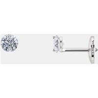 Puces d&rsquo;oreilles 360° – 2 diamants – poids total 0,20ct approx. – or 18kt – La Brune & La Blonde