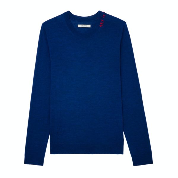 Pull Kennedy Bleu Roi – Taille S – Homme – Zadig & Voltaire