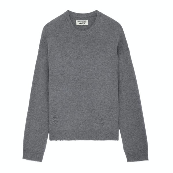 Pull Marko Gris Moyen – Taille L – Homme – Zadig & Voltaire