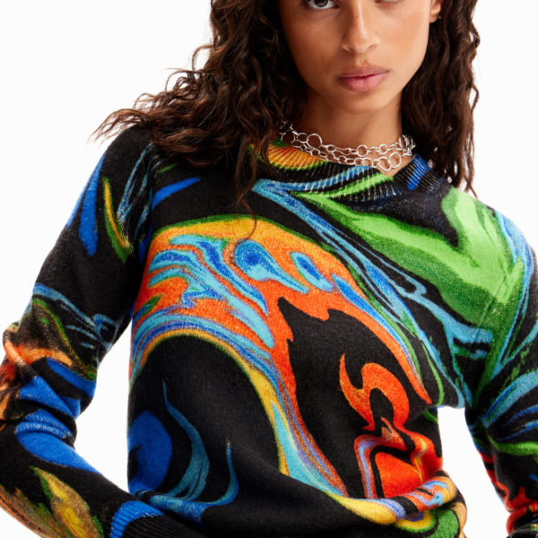 Pull marbré – Desigual