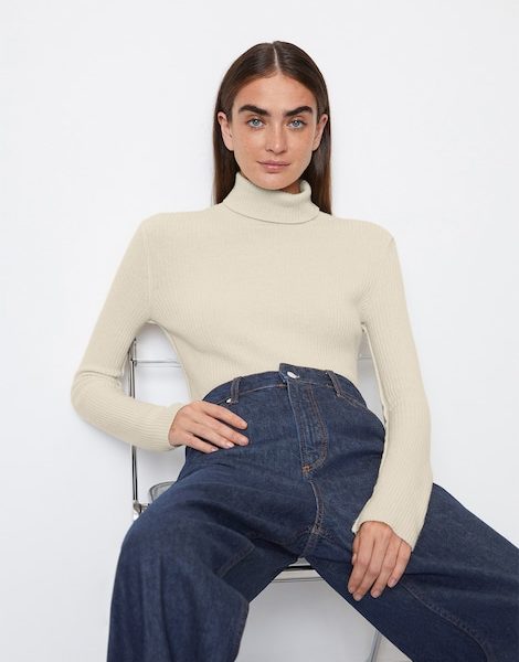 Pull-over à col roulé coupe shaped - Marc O'Polo