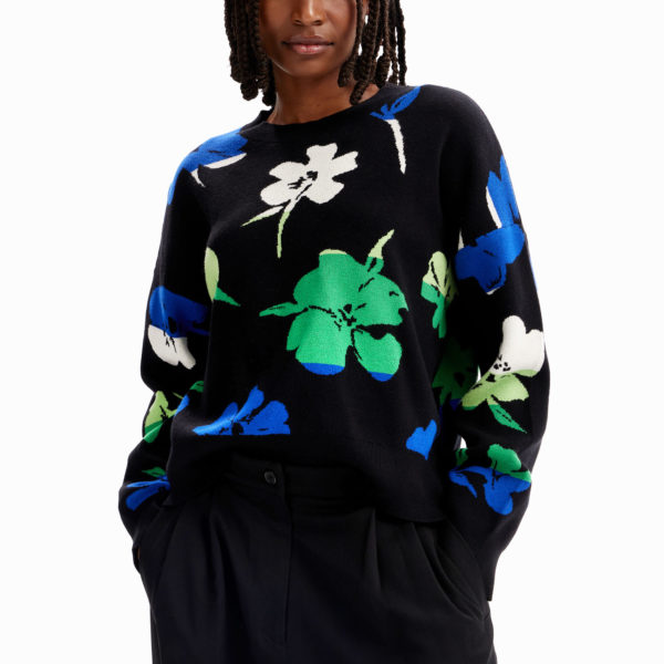 Pull oversize fleurs – Desigual