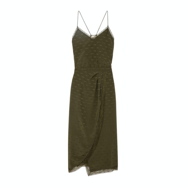 Robe Rixi Soie Jacquard Wakame – Taille Xs – Femme – Zadig & Voltaire