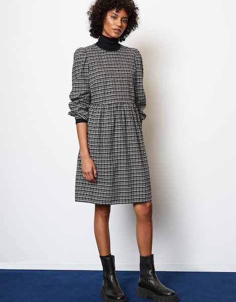 Robe à carreaux regular - Marc O'Polo
