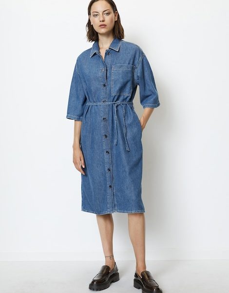 Robe chemisier en jean relaxed - Marc O'Polo