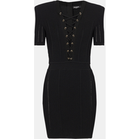 Robe courte en fine maille côtelée – Balmain