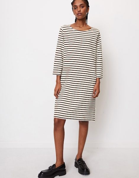 Robe en jersey rayée coupe loose – Marc O’Polo