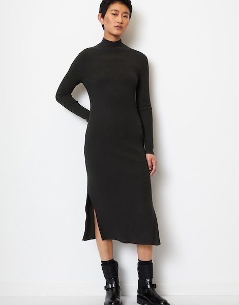 Robe en maille côtelée slim – Marc O’Polo
