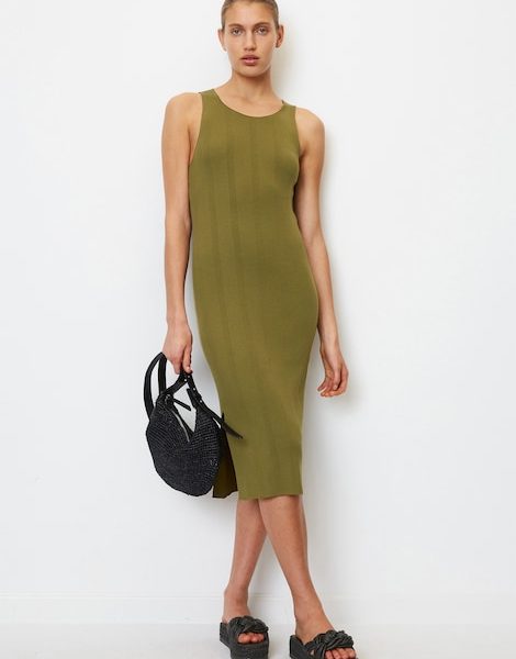 Robe en maille finement côtelée sans manches – Marc O’Polo