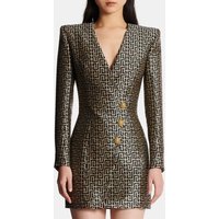 Robe jacquard monogramme – Balmain