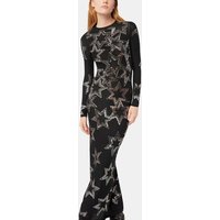 Robe longue à imprimé étoiles métalliques – Rabanne