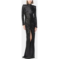 Robe longue dos nu à paillettes – pinko