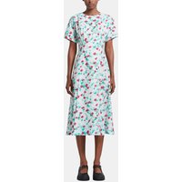Robe longue en coton imprimé floral – Marni