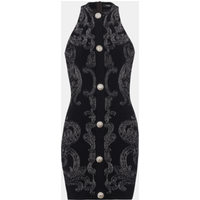 Robe sans-manche Paisley en maille – Balmain