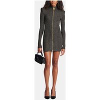 Robe zippée en maille lurex – Balmain