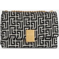 Sac 1945 Soft petit modèle en jacquard monogramme – Balmain